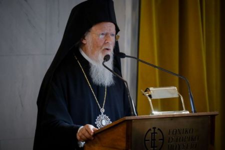 Vartholomeos denounces Moscow’s ‘black propaganda’ on Ukraine dispute