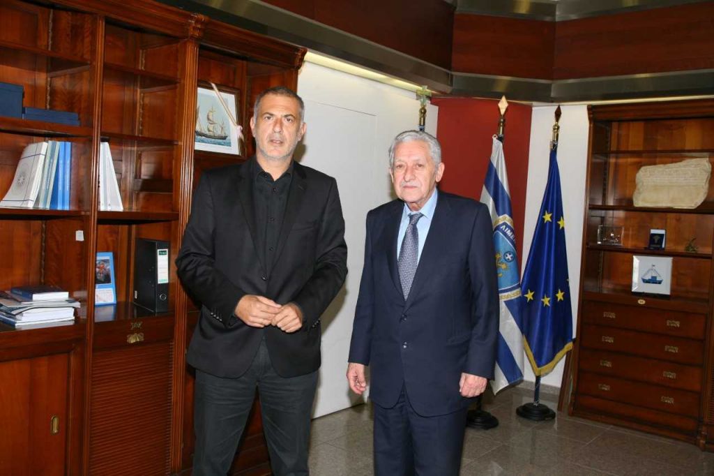 Το master plan του ΟΛΠ στο επίκεντρο της συνάντησης Γ. Μώραλη με Φ. Κουβέλη