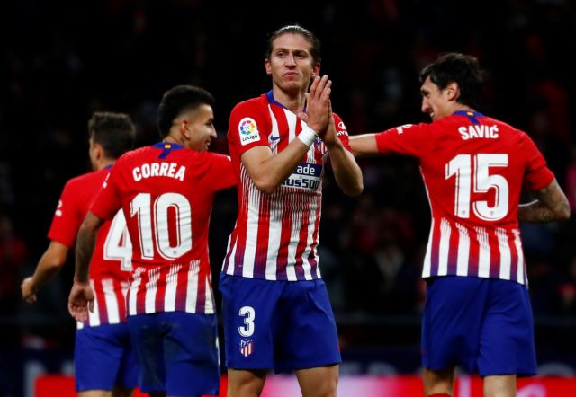 Τι εννοείς είναι αριστερό μπακ; Γκολάρα Φιλίπε Λουίς για το 2-0 της Ατλέτικο