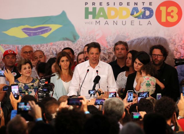 Βραζιλία: Συνεχάρη τον Μπολσονάρου ο ηττημένος Αντάτζι