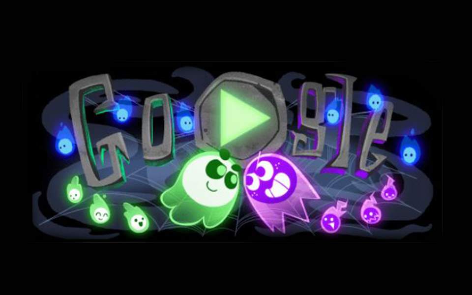 Halloween : Στο doodle της Google