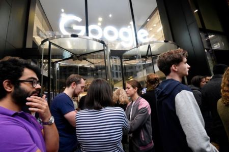 Διαμαρτυρία των εργαζομένων της Google για τις παρενοχλήσεις στους χώρους εργασίας