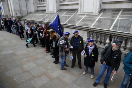 Λονδίνο: Ευρωπαίοι πολίτες διαδήλωσαν υπέρ των δικαιωμάτων τους μετά το Brexit