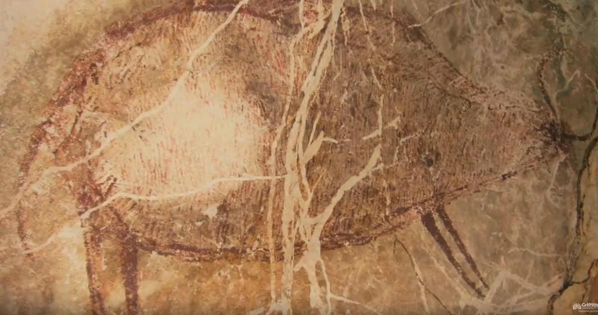 Στο φως η αρχαιότερη στον κόσμο σπηλαιογραφία ηλικίας τουλάχιστον 40.000 ετών