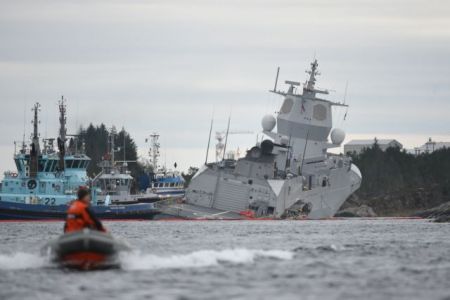 Νορβηγία: Ελληνικό το τάνκερ που συγκρούστηκε με τη νορβηγική φρεγάτα