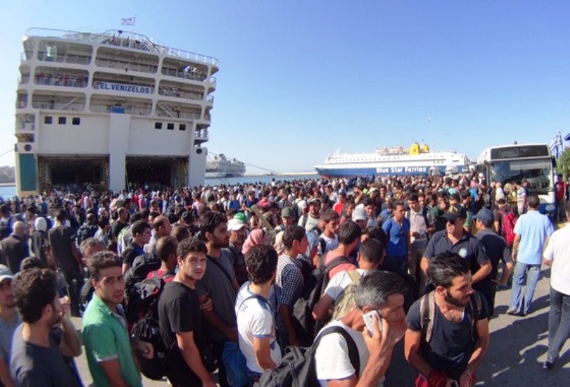 Αναχωρούν από τα νησιά του Αν. Αιγαίου για τον Πειραιά  800 αιτούντες άσυλο