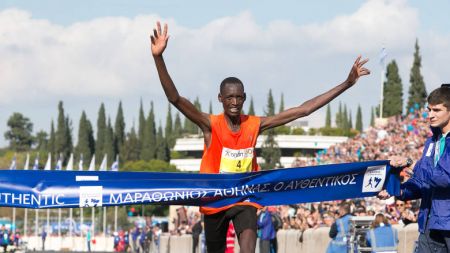 36ος Μαραθώνιος: Μεγάλος νικητής της κλασικής διαδρομής ο Κενυάτης Μπρίμιν Μισόι