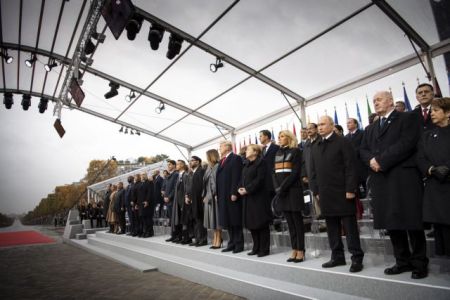 Ολοκληρώθηκαν οι τελετές στην Αψίδα του Θριάμβου