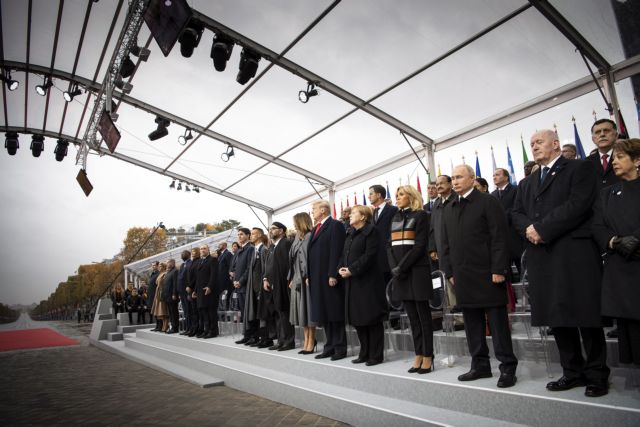 Ολοκληρώθηκαν οι τελετές στην Αψίδα του Θριάμβου