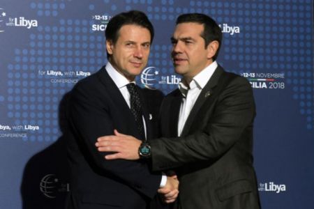 Συνάντηση Τσίπρα – Κόντε στο Παλέρμο