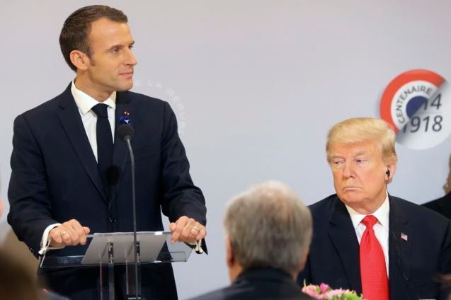 Με τη Γαλλία και τον Μακρόν τα έβαλε ο Τραμπ