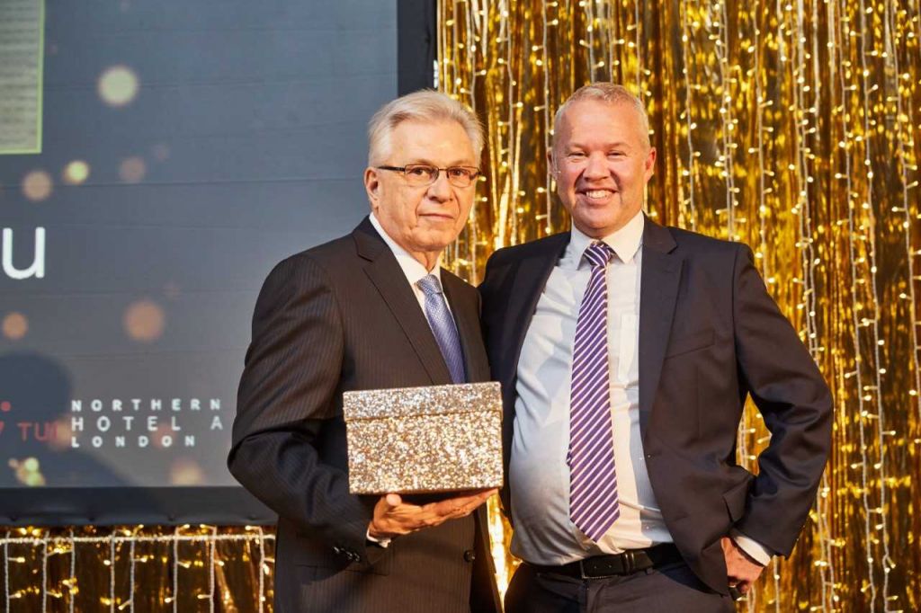 Η ΤUI βράβευσε τον Εκτελεστικό Πρόεδρο του Ομίλου Λούης