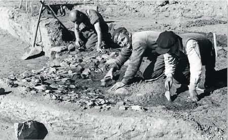 Η ανασκαφή των Ναζί κατά τη διάρκεια της κατοχής