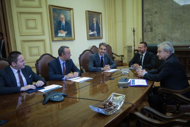 Μητσοτάκης – Στουρνάρας: Συναντήθηκαν για τα κόκκινα δάνεια