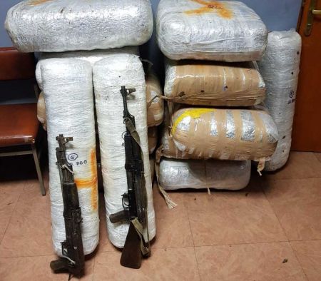 Πάνω από 165 κιλά χασίς κατασχέθηκαν μετά την ένοπλη συμπλοκή στην Βήσσανη Πωγωνίου