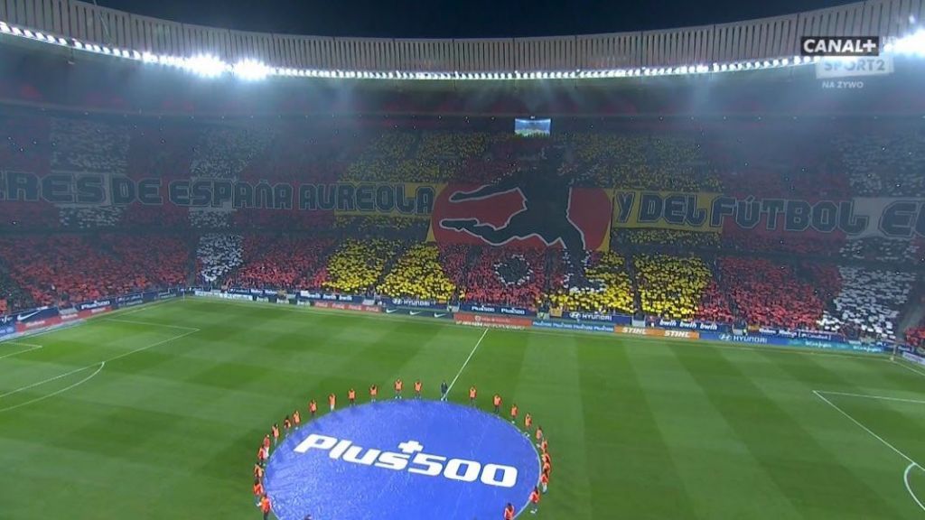 Εντυπωσιακό κορεό στο Μετροπολιτάνο: «Είσαι η δόξα της Ισπανίας και κολοσσός του ποδοσφαίρου» (pics, vids)