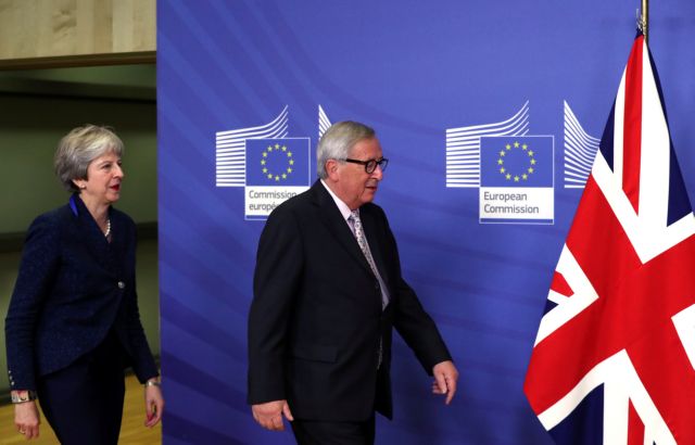 Γιούνκερ – Μέι: Συνάντηση πριν τη Σύνοδο της Κυριακής