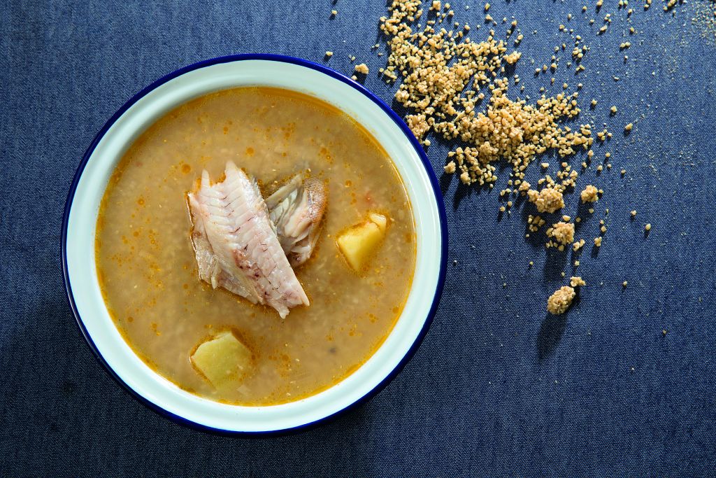 Ψαρόσουπα με τραχανά