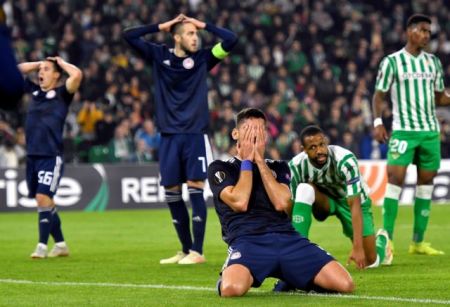 Προσπάθησε κόντρα στην Μπέτις ο Ολυμπιακός, «τελικός» με Μίλαν