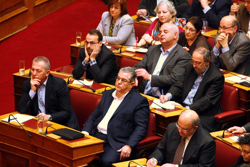 Το ΚΚΕ κατήγγειλε την επιχειρούμενη Συνταγματική Αναθεώρηση και κατέθεσε τις δικές του προτάσεις