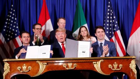 G20: ΗΠΑ, Καναδάς, Μεξικό υπέγραψαν νέα συνθήκη ελεύθερου εμπορίου στη Β. Αμερική