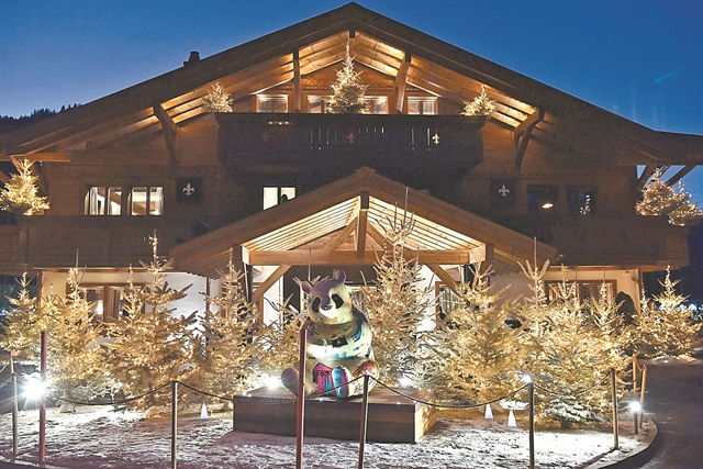 Στο extreme chic σαλέ…