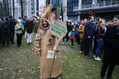 Βρυξέλλες: Διαδήλωση για την κλιματική αλλαγή