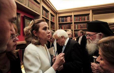 Παρουσία του Προέδρου της Δημοκρατίας τα εγκαίνια της βιβλιοθήκη της ΕΣΗΕΑ