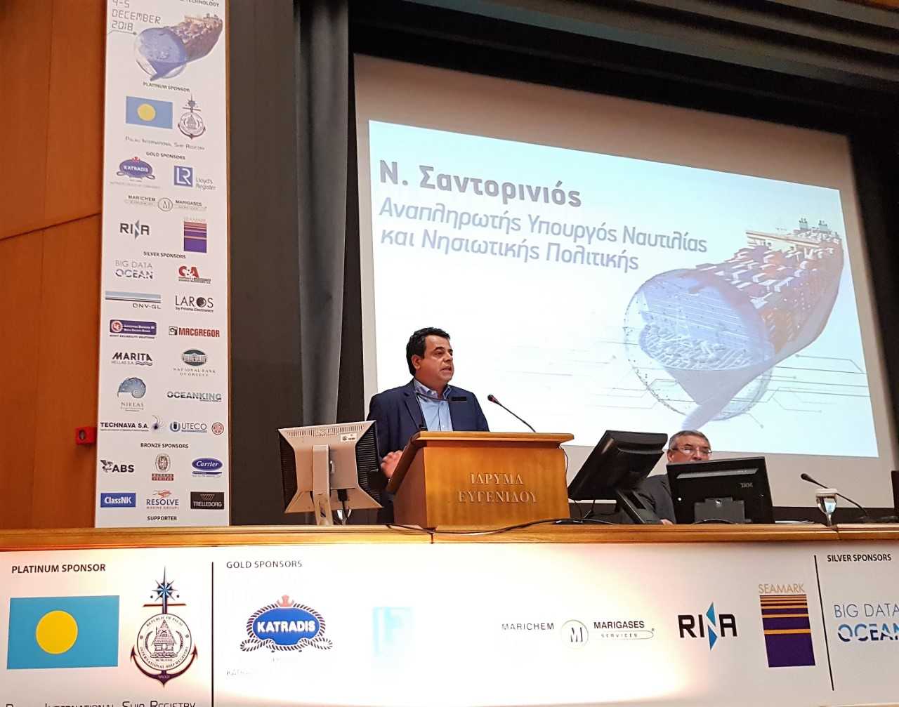 Ν.Σαντορινιός: Αναζητείται χρηματοδότηση ναυπήγησης πλοίων φιλικών στο περιβάλλον