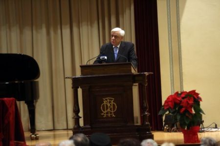 Παυλόπουλος: Επίτιμος πρόεδρος της Εταιρείας Ελλήνων Φιλολόγων