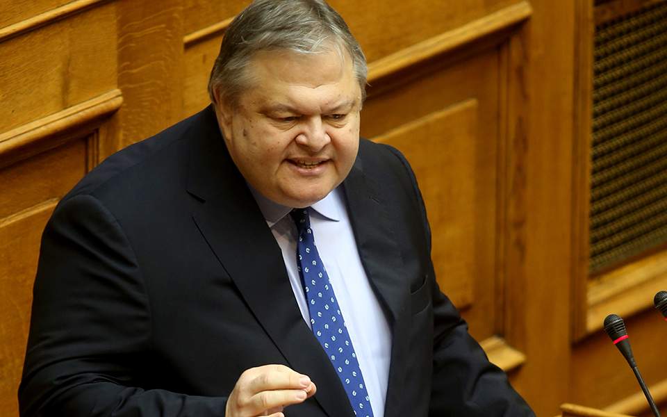 Βενιζέλος: Από το άρθρο 16 κρίνεται η τύχη της αναθεώρησης συνολικά