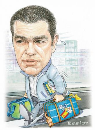 Βγαίνει έξω από τη γυάλα