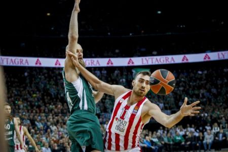 Κατέρρευσε στο β’ ημίχρονο ο Ολυμπιακός, έχασε με 83-75 από τη Ζαλγκίρις