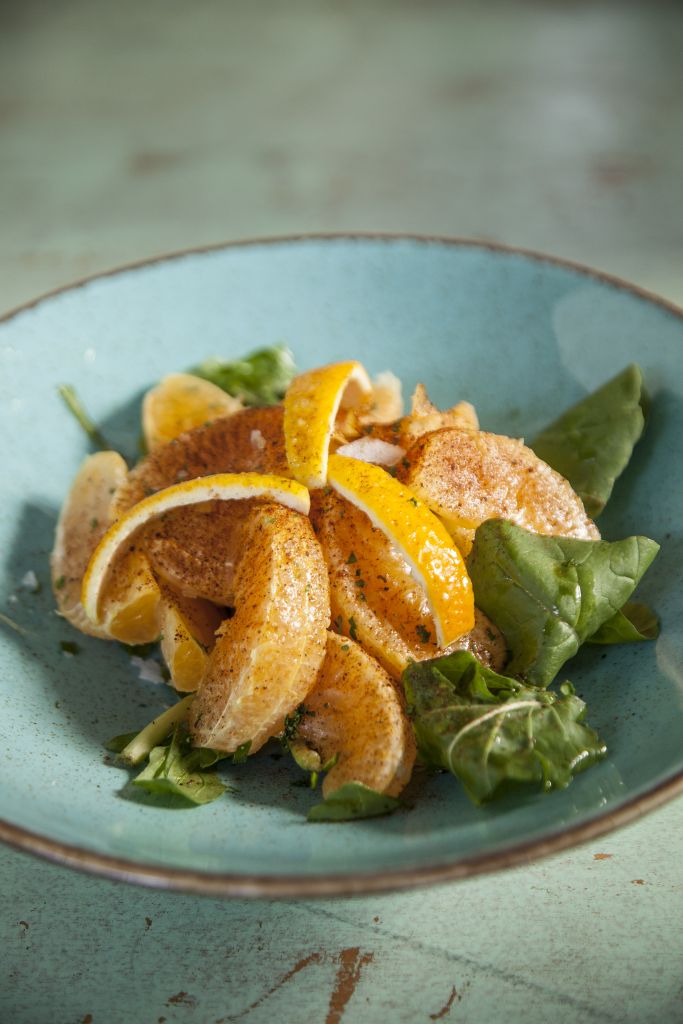 Πορτοκάλι με άγρια ρόκα