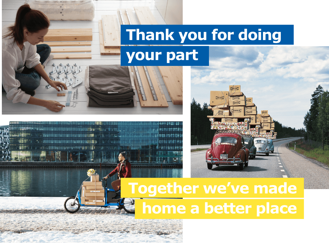 Με αέρα καινοτομίας: Η ΙΚΕΑ σβήνει εφέτος 75 κεράκια