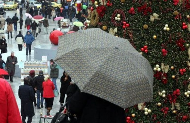 Άστατος και κρύος ο καιρός των Χριστουγέννων