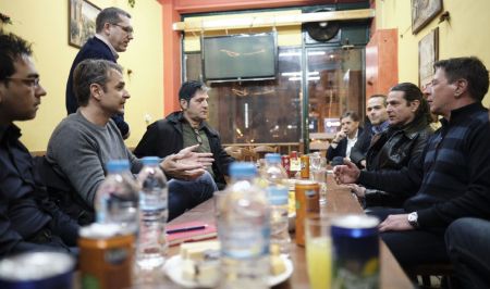 Με πρώην χρήστες ναρκωτικών συναντήθηκε ο Κυρ. Μητσοτάκης