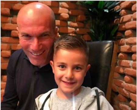 Ο γιος του Μουνιέ με τον Ζιντάν στο Ντουμπάι! [εικόνα]