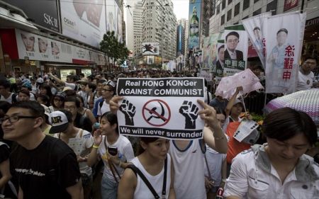 Χονγκ Κονγκ: Χιλιάδες διαδηλωτές διαμαρτυρήθηκαν για έλλειμμα δημοκρατίας και ανεξαρτησίας