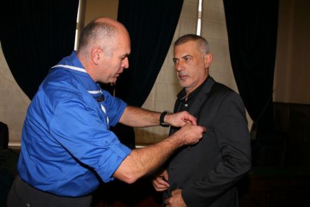 Ο Γιάννης Μώραλης τιμήθηκε με το μετάλλιο φίλων προσκοπισμού