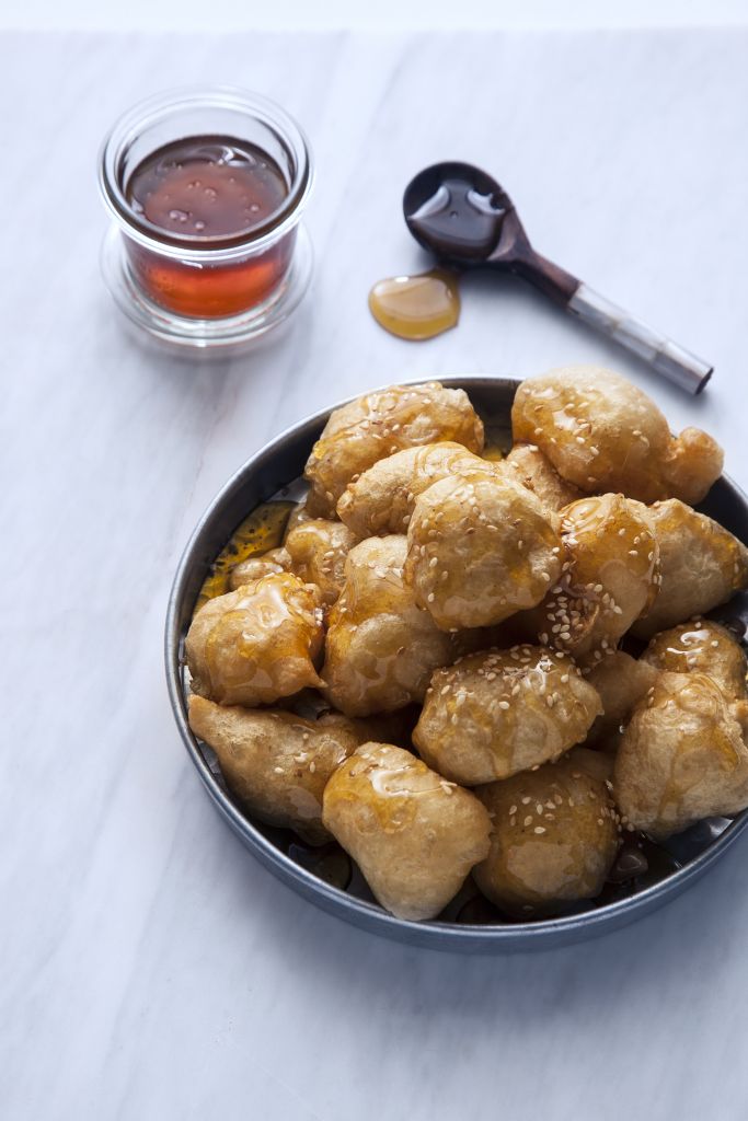 Ανεβατές τηγανίτες των Θεοφανίων  από την Ηρακλειά