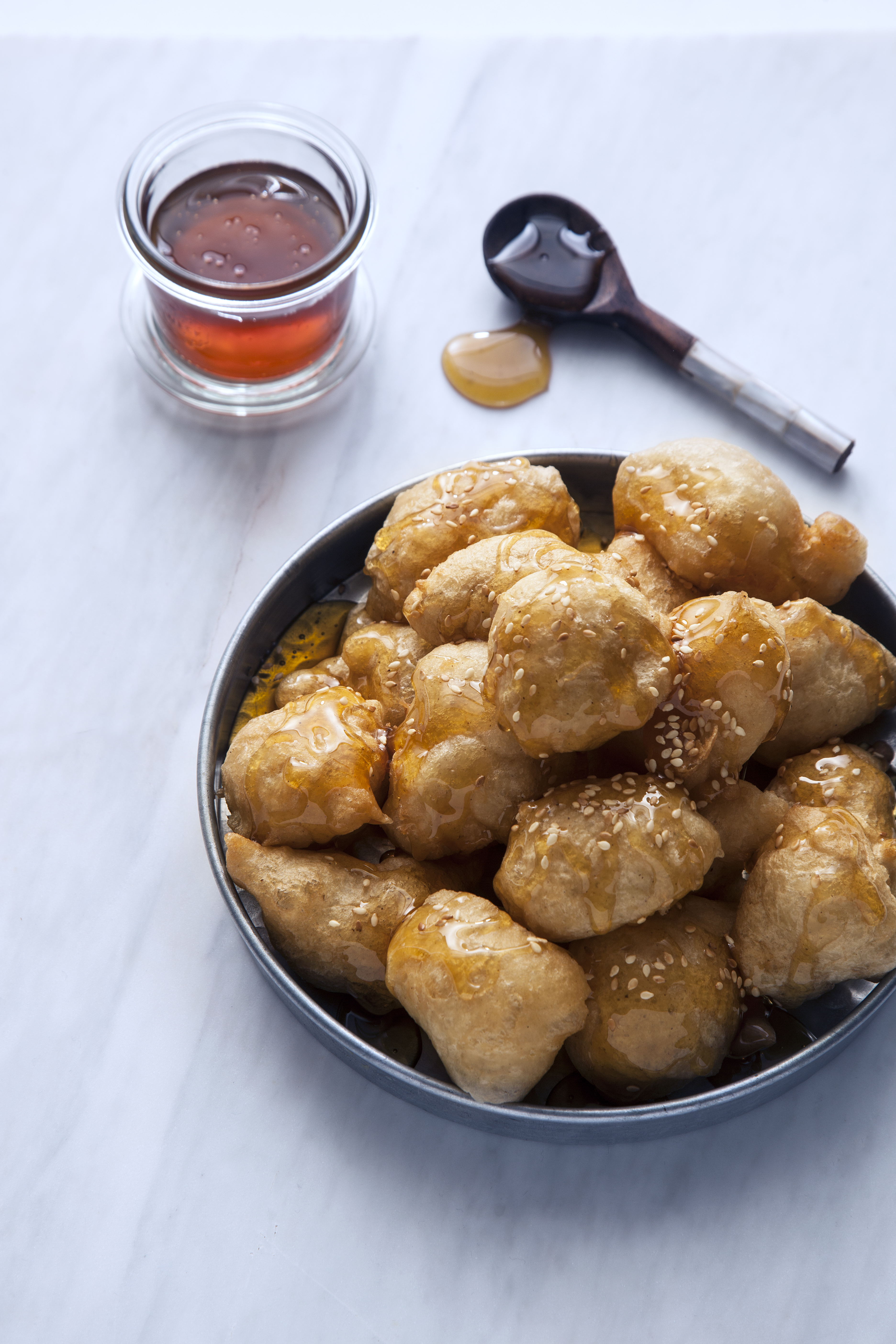 Ανεβατές τηγανίτες των Θεοφανίων  από την Ηρακλειά