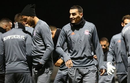 Η πρώτη προπόνηση του Ολυμπιακού για το νέο έτος [εικόνες]