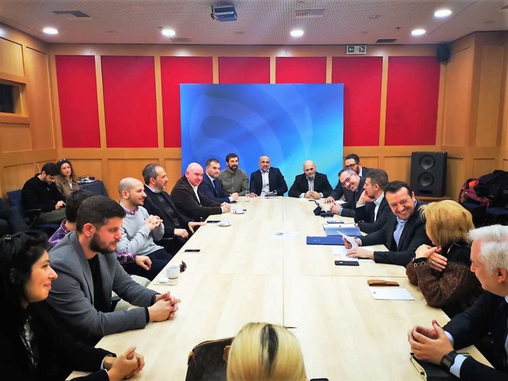 Συνάντηση Ν. Παππά με εκπροσώπους 10 νεοφυών επιχειρήσεων