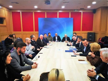 Συνάντηση Ν. Παππά με εκπροσώπους 10 νεοφυών επιχειρήσεων