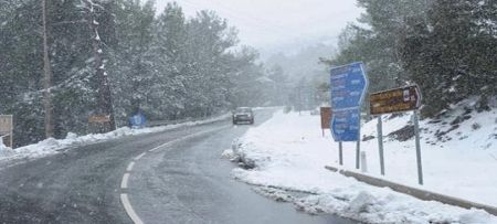 Από τα δυτικά η  «Σοφία» με χιόνια ακόμα και σε χαμηλά υψόμετρα