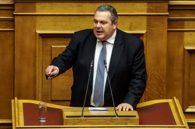 Καμμένος: Αν δεν ψηφιστεί η τροπολογία για την αναβάθμιση των F-16 θα κλείσει η ΕΑΒ