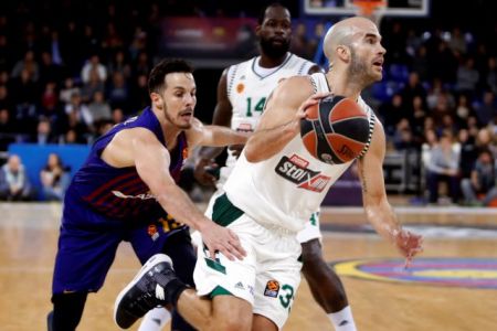 Νέα εκτός έδρας ήττα για τον Παναθηναϊκό, 79-68 στη Βαρκελώνη