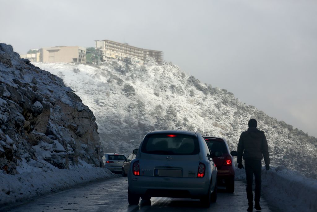 Χιονοπτώσεις στην Αττική