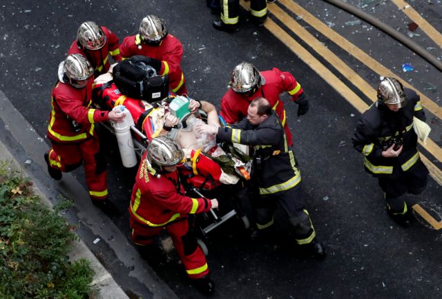 Εκρηξη στο Παρίσι : Εικόνες χάους – Αρκετοί τραυματίες